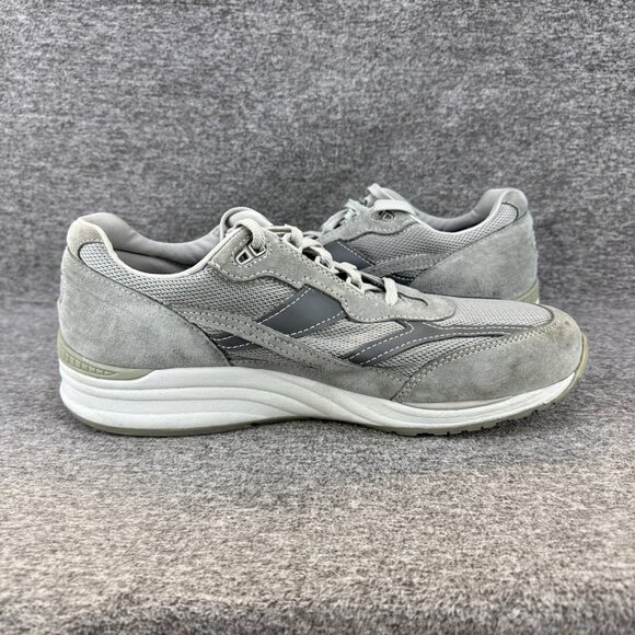 ✅SAS Shoes Mens 13M Journey Mesh Lace Up Triple Comfort Gray Leather Made In USA - Picture 9 of 10